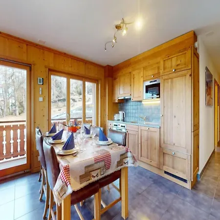 Centrally-located For 6 Lejlighed Veysonnaz