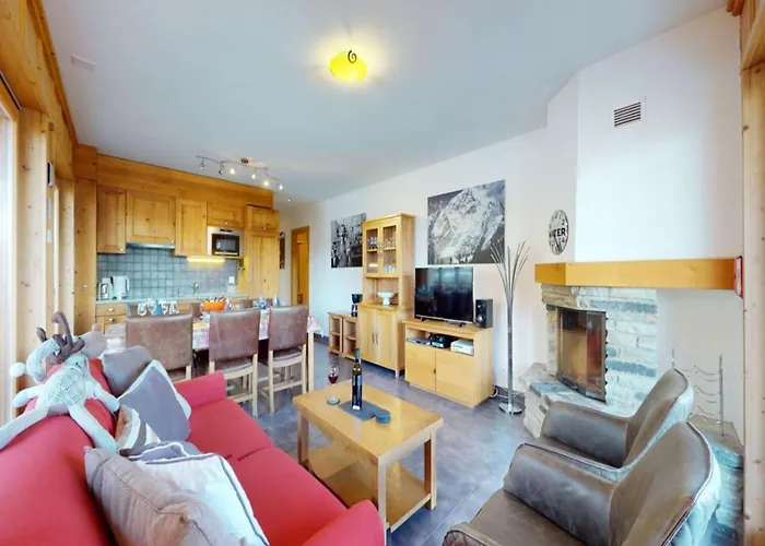 Centrally-located For 6 * Veysonnaz