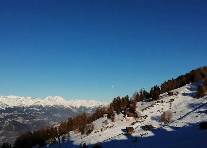 Lägenhet Centrally-located For 6 Veysonnaz